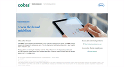 Desktop Screenshot of brand.cobas.com