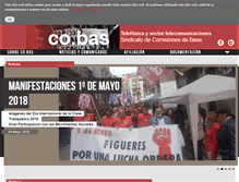 Tablet Screenshot of cobas.org